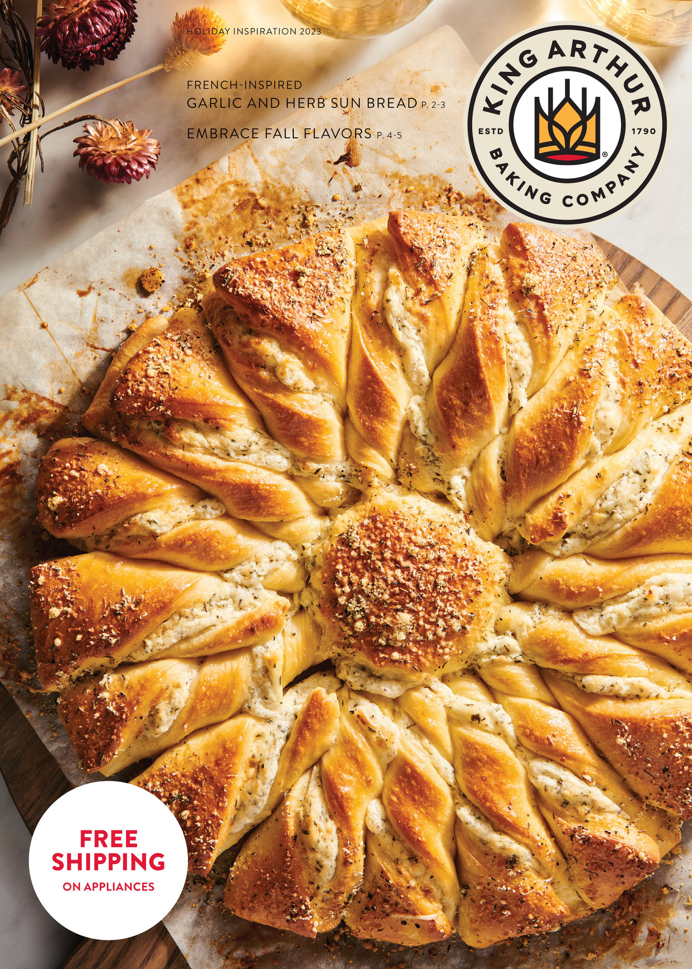 King Arthur Baking Company - Holiday 2023, Issue 1 - Spiced