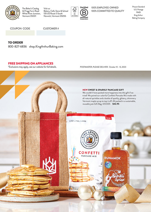 King Arthur Baking Company Holiday 2023, Issue 1 Page 68