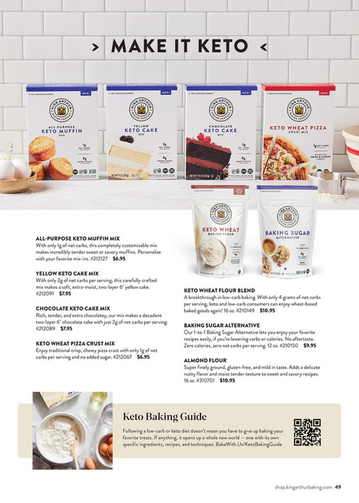 King Arthur Baking Company catalog - Page 48-49