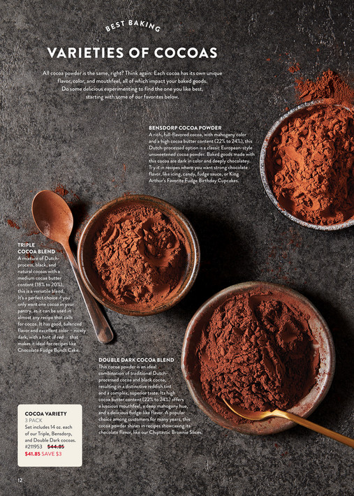 King Arthur Baking Company catalog - Page 12-13