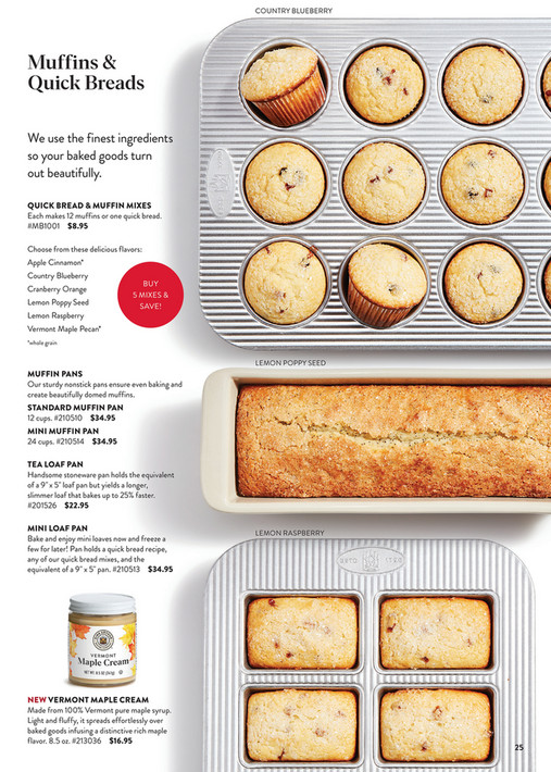 King Arthur Baking Company catalog - Page 24-25