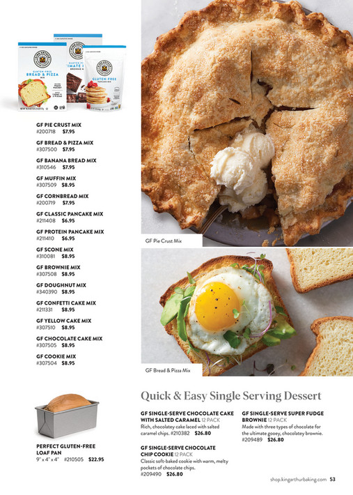King Arthur Baking Company catalog - Page 52-53