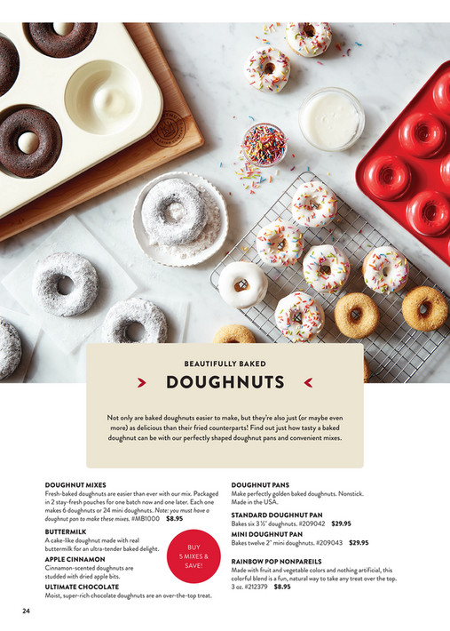 King Arthur Baking Company catalog - Page 24-25
