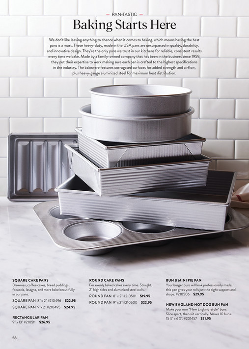 King Arthur Baking Company catalog - Page 58-59