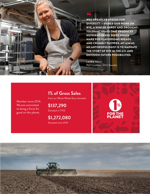 King arthur baking company 2023 impact report king arthur baking